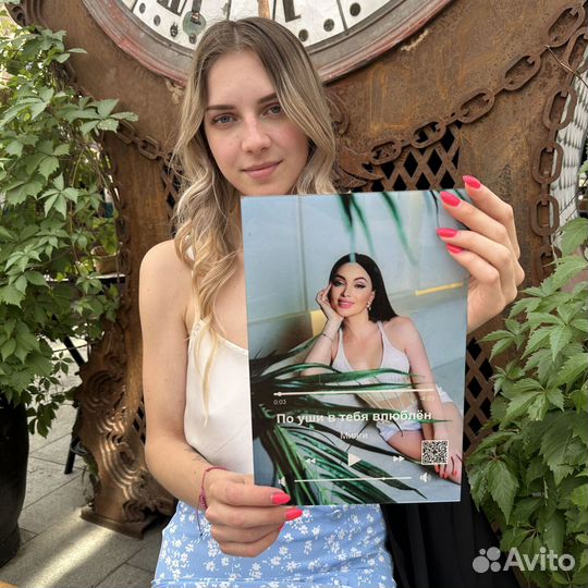 Витраж с фото / Подарок