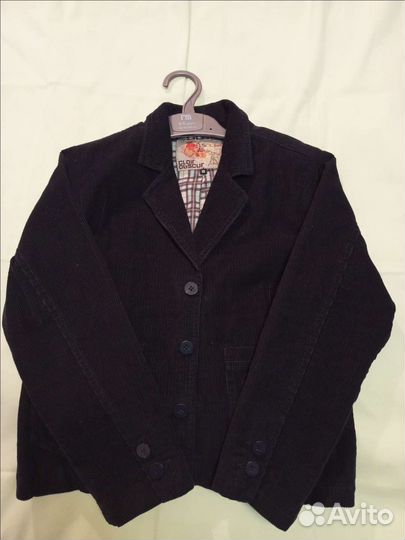 Пиджак вельвет 128