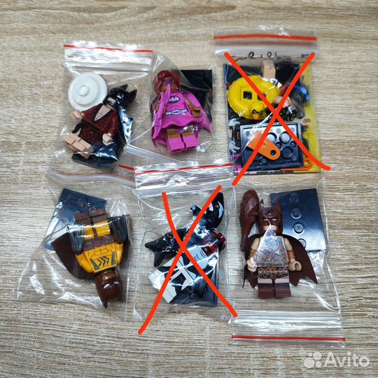 Лего минифигурки Бэтмен 71017, 1 серия