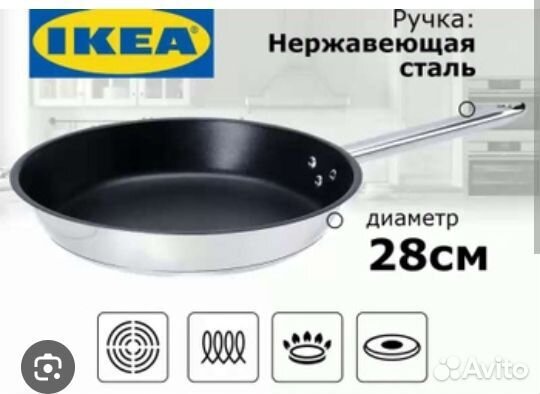 Новая сковорода Икеа/365+ IKEA