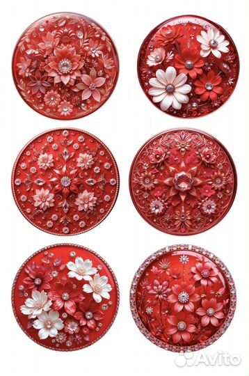 Картинки для медальонов и елочных шаров