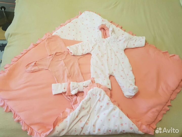 Конверт на выписку для девочки