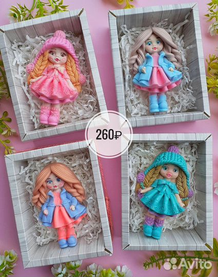 Куклы из мыла ручной работы