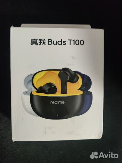 Беспроводные наушники realme buds t100
