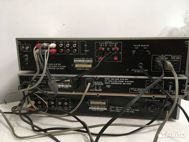 Akai HiFi AM-U3, AT-S3 vintage