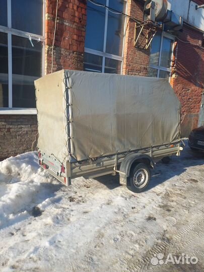 Прицеп легковой для снегохода бу