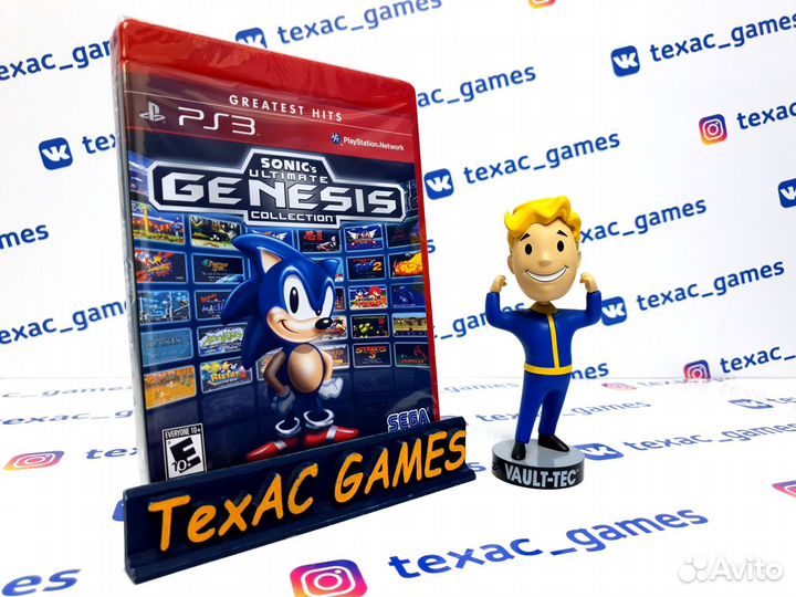 Sonic Ultimate Genesis Collection PS3