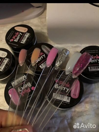 Набор гелей для наращивания ногтей