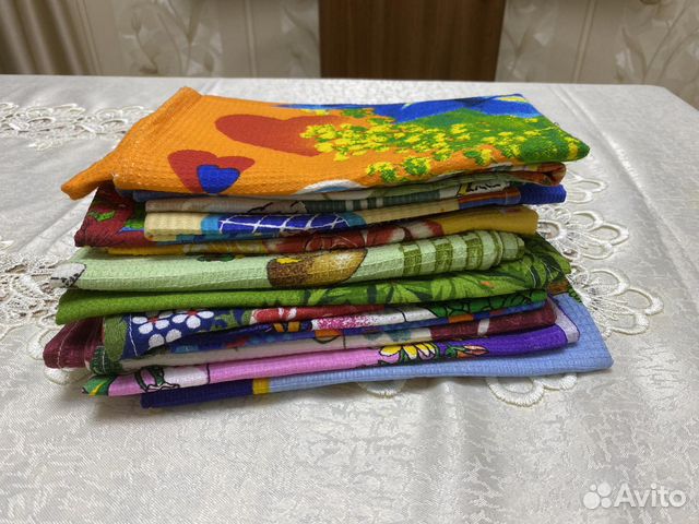 Кухонные новые полотенца 14 шт, цена за 1 единцу