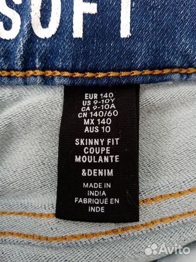 Джинсы H&M, рубашка