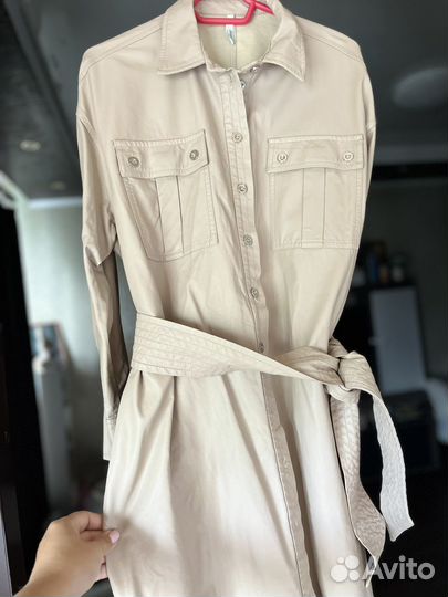 Платье кожаное befree