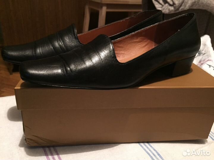Туфли кожанные