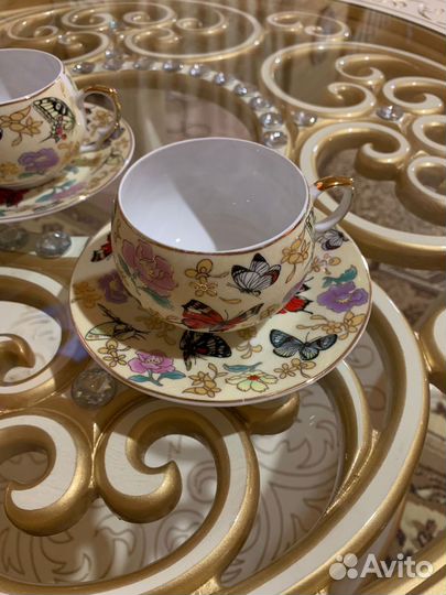 Винтажная чайная пара фарфор Англия