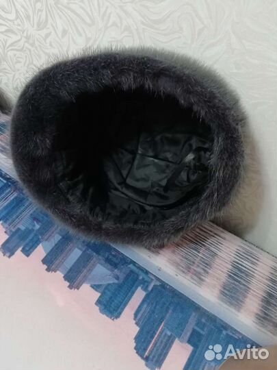 Шапка норковая женская