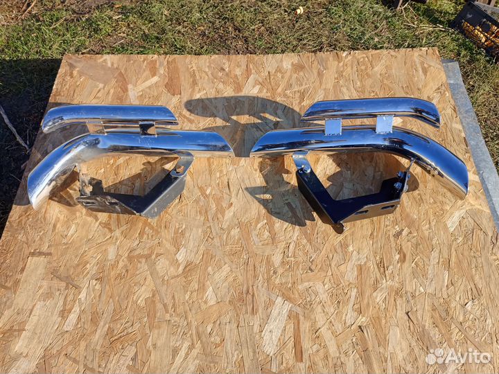 Уголки задние на Ленд Крузер Прадо 150