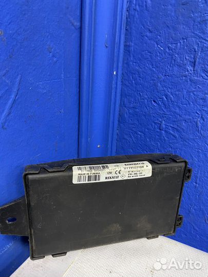 Блок комфорта renault logan 1