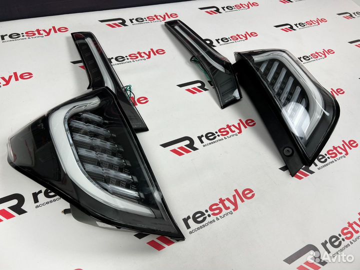 Стопы Honda Fit с14г Дымчатые Vland R2269