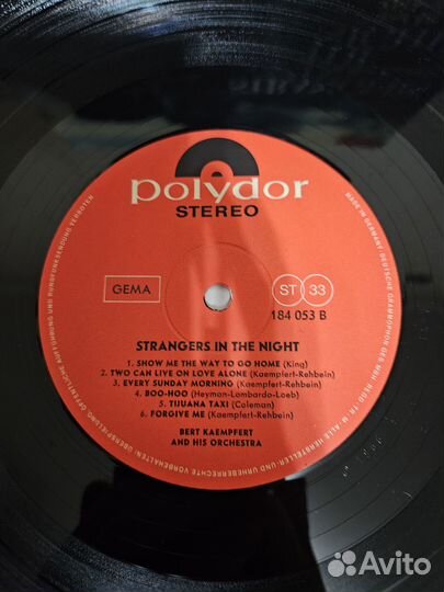 Bert Kaempfert And His Orchestra* – Strangers In T