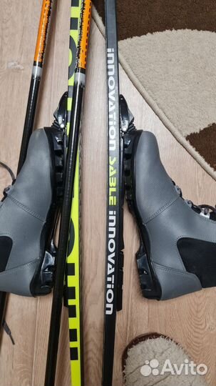 Беговые лыжи комплект Innovation Wood Core 195