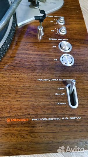 Проигрыватель винила pioneer Pl 1250