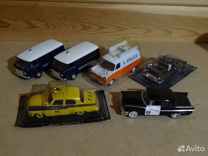 Модели машин 1:43 из журнальных серий