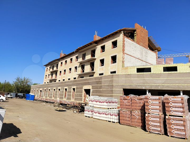 2-к. квартира, 54,7 м², 1/4 эт.