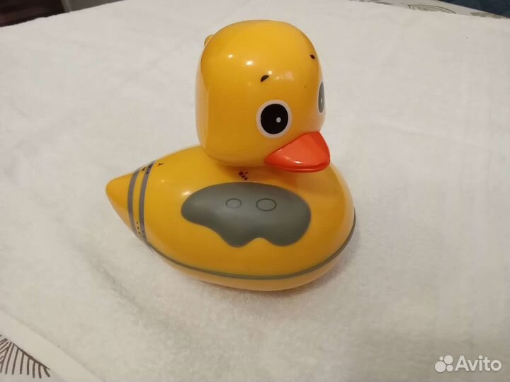 Утка с радио + 9 светящихся наклеек