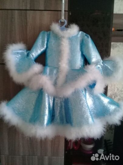 Костюм снегурочки рост 110