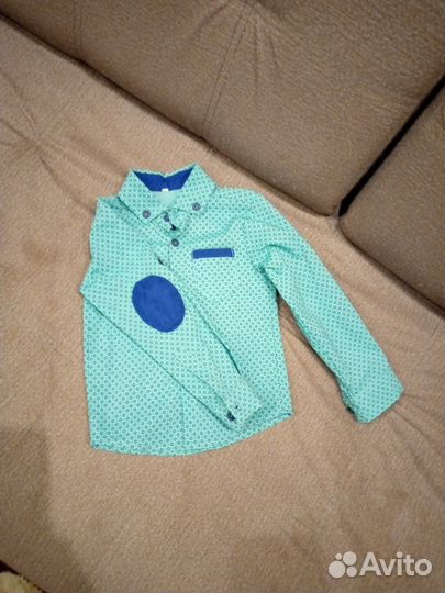 Рубашка для мальчика 86 92