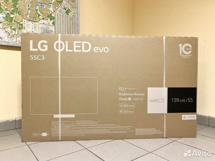 Новый Oled LG 55 Oled55C3 4K 120Гц 2024