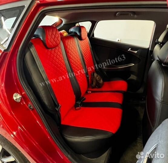 Авточехлы на Hyundai Solaris (2010-2017)