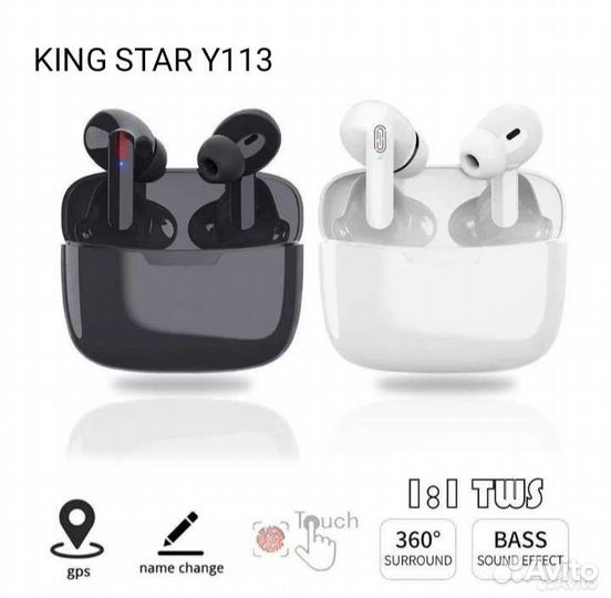 Беспроводные наушники в ассортименте