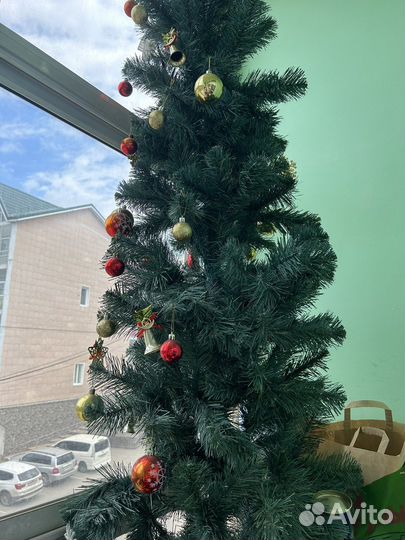 Елка искусственная 180 см бу