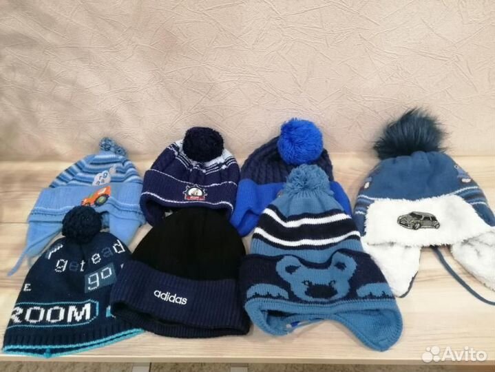 Шапки детские для мальчиков