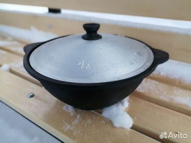 Казан чугунный 4.5 л