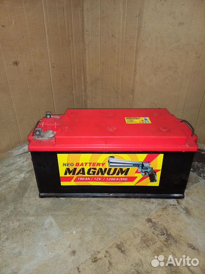 Аккумулятор 190Ач