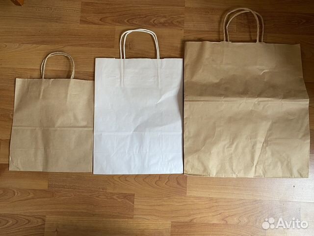 Подарочные крафт пакеты