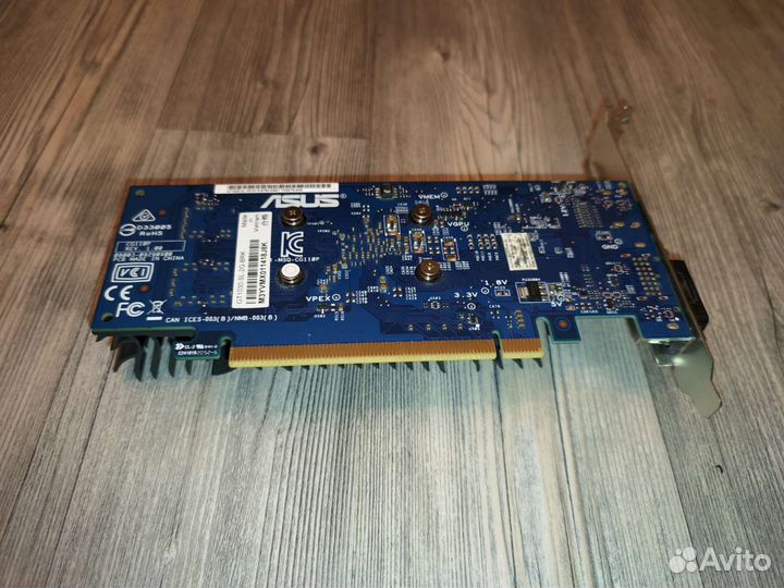 Видеокарта asus GeForce GT 1030 Silent LP 2GB