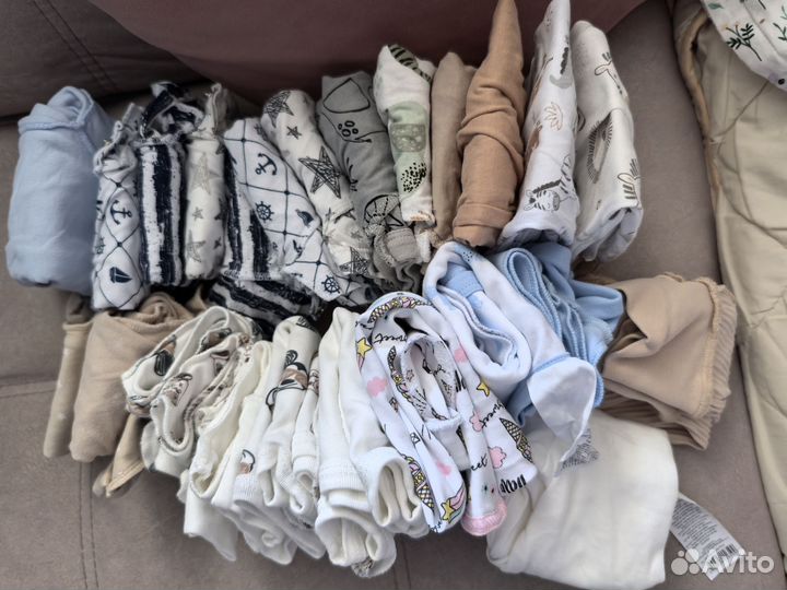 Одежда для новорожденных 62, пакетом