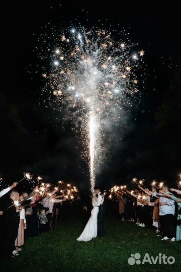 Аренда тяжелого дыма, фейрверки, проектор, звук