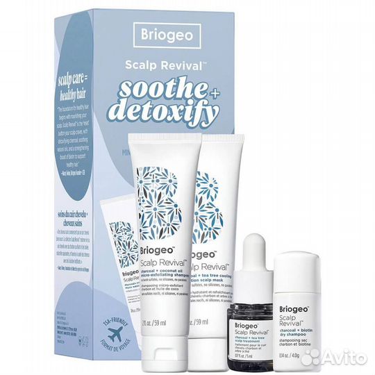 Briogeo набор маска scalp kit