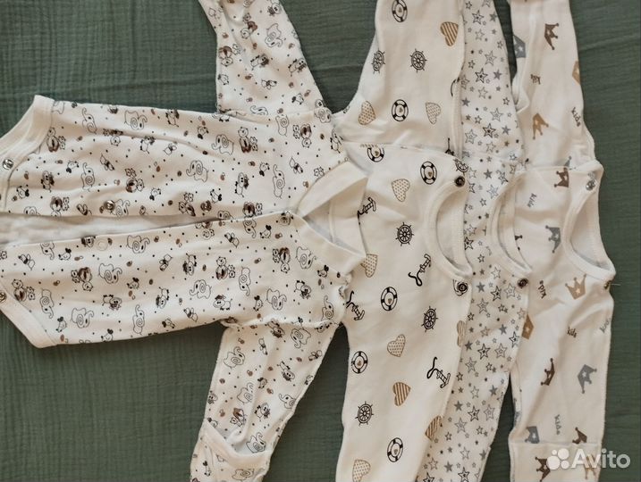 Боди и распашонки для новорождённых