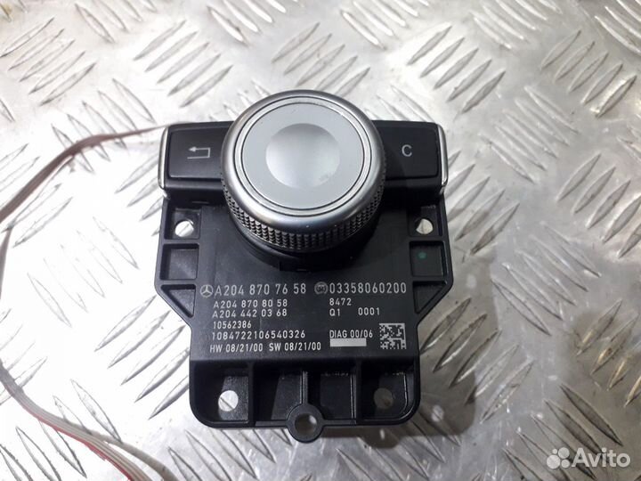 Джойстик управления магнитолой Mercedes Benz GLK X