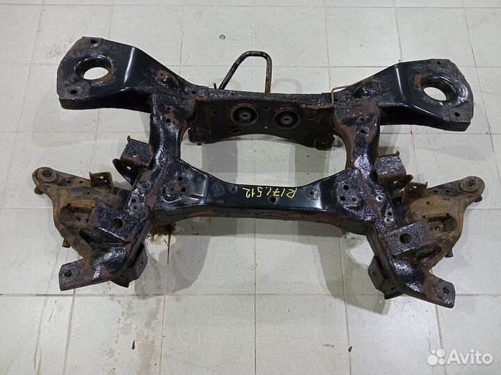 Накладка бампера переднего Mitsubishi Pajero Sport