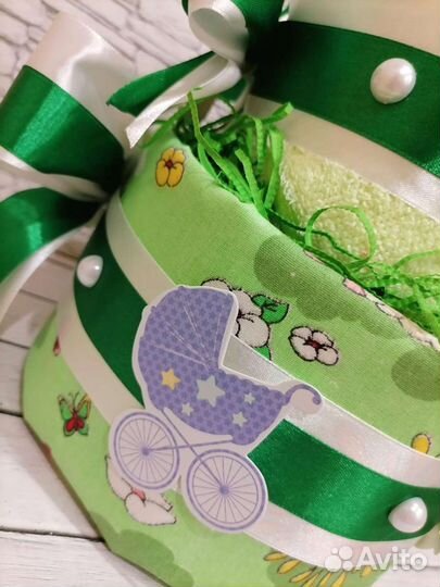 Тортик из памперсов