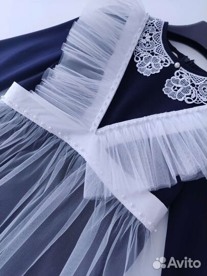 Школьный фартук 122 128