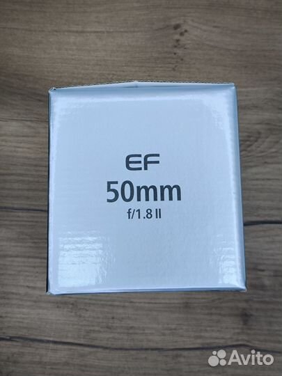 Canon EF 50mm f/1.8 II новый