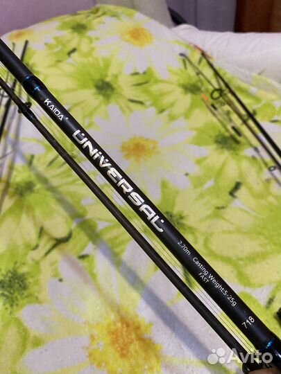 Спиннинг Kaida и катушка Mifine