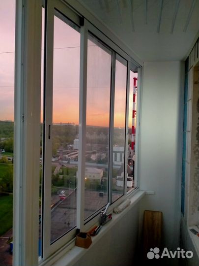 Остекление балконов и лоджий. Отделка балконов