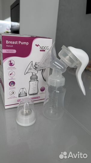 Молокоотсос ручной с бутылочкой ndcg